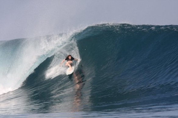 SaltyLips Rosary Walsh Surfing Indonesia 8